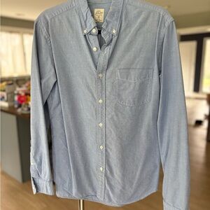 Men's Blue Button-Down Shirt